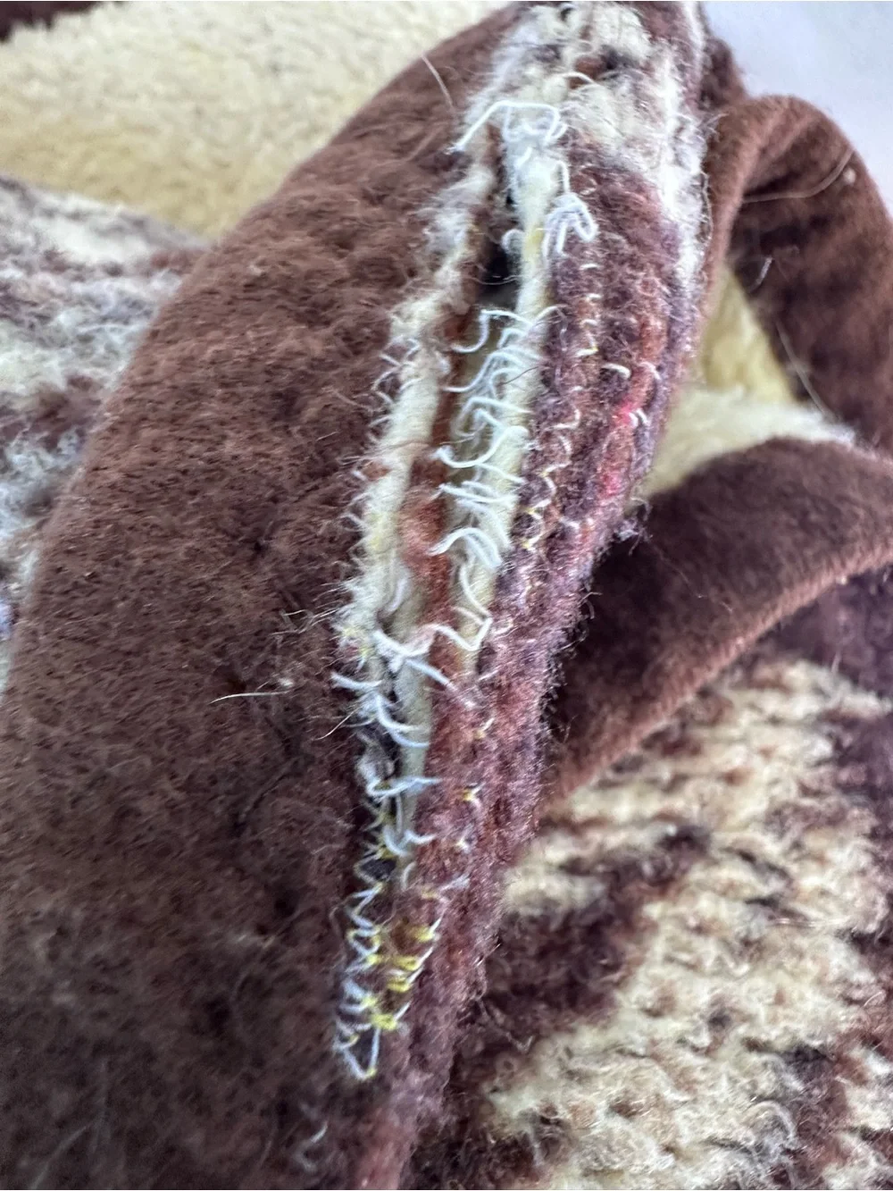 Vintage MORA Blanket Tiger Cubs Reversible 78